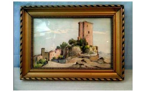 AQUARELL I.R. <TOUR ANGLICA> PROVENCE