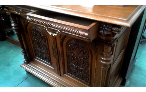 DRESSOIR L UNITE 4 PORTES 2 TIROIRS