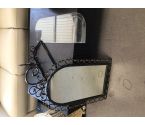 CONSOLE + MIROIR FER FORGE