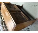 MEUBLE BAS CHENE FONCE 2 PORTES