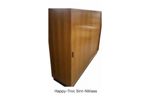 KLEIDERSCHRANK 1 IM VINTAGE-STIL 3 SCHUBLADEN