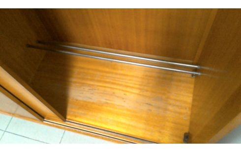 KLEIDERSCHRANK 1 IM VINTAGE-STIL 3 SCHUBLADEN