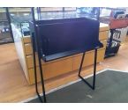 BUREAU ETAGERE ALINEA NOIR
