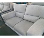CANAPE 2P TISSU GRIS POLTRONESOFA (QLQS TACHES)