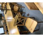 8 CHAISES PIN IKEA INGOLF