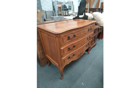 COMMODE MERISIER 3 TIROIRS