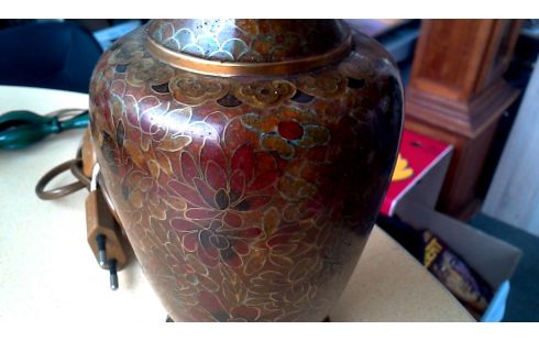 TAFELLAMP CLOISONNE