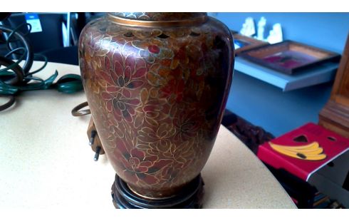 TAFELLAMP CLOISONNE