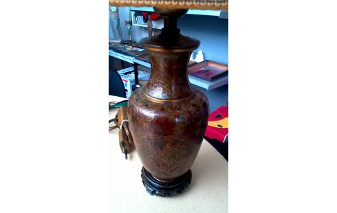 TAFELLAMP CLOISONNE