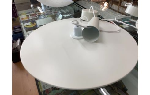 LUSTRE PLAT BLANC GM