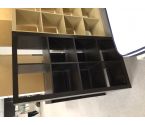 ETAGERE KALLAX NOIR 8 CASES