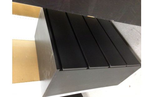 COMMODE IKEA MALM NOIR 4 TIROIRS