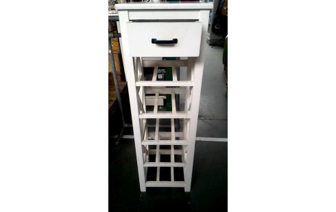 MEUBLE D'APPOINT BLANCHE, , BOIS 1 TIROIR