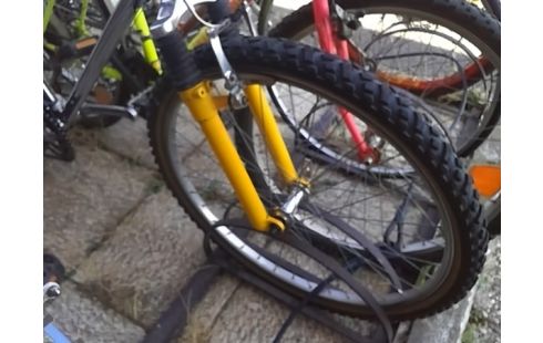 VELO KALIN GRIS ET JAUNE
