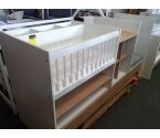 LIT EVOLUTIF 120X60 BLANC MODERNE (AVEC NOTICE)