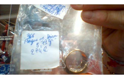 BAGUE OR DIAMANTS