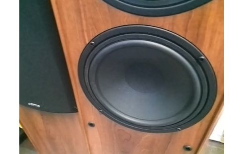 PAIRE D'ENCEINTES COLONNE JAMO S 406 (AVEC CABLES) TEST OKAY)