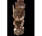 HOUTEN BEELD INDO - OLD BALI