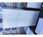 ETAGERE MODERNE 4 PORTES BLANCHE GM