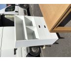 MEUBLE BLANC MODERNE 3 TIROIRS EN ETAT