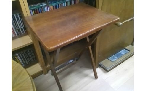 TABLE D'APPOINT PLIANTE BOIS