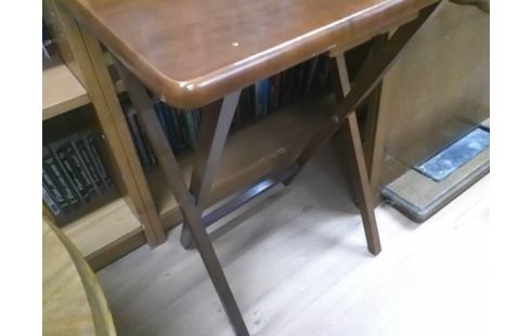 TABLE D'APPOINT PLIANTE BOIS
