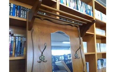VESTIAIRE BOIS AVEC MIROIR