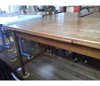 TABLE BOIS AVEC ALLONGES INTERIEURES