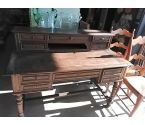 BONHEUR DU JOUR BUREAU CHÊNE FIN XIX EME CLE