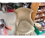 FAUTEUIL CRAPAUD VELOURS