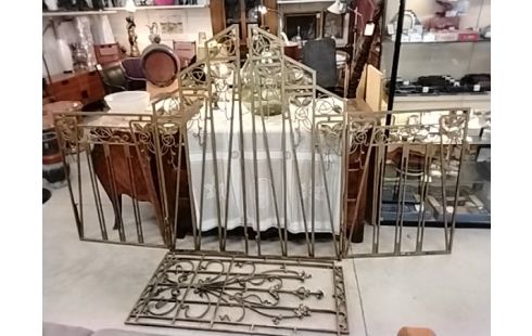 PORTAIL ART DECO FER FORGÉ 260 CM ACCRSV2