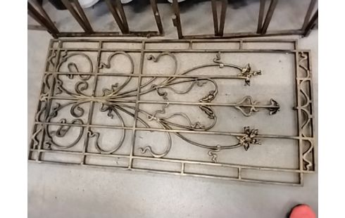 PORTAIL ART DECO FER FORGÉ 260 CM ACCRSV2