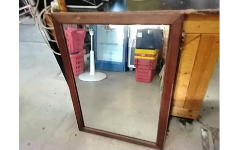 MIROIR BOIS FONCÉ