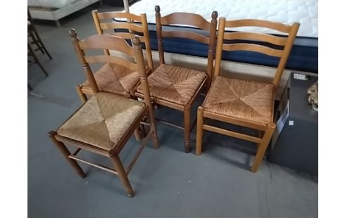 4 CHAISES CUISINE