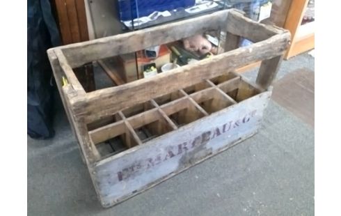 CAISSE BOUTEILLE BOIS