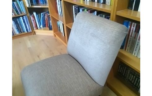 CHAUFFEUSE TISSU MARRON CLAIRE