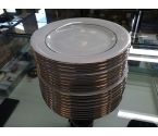 LOT D'ASSIETTES PORCELAINE BORD DORE