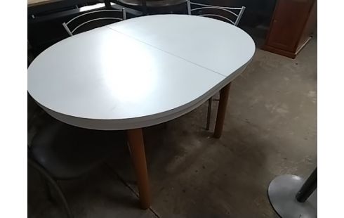 TABLE DE CUISINE 1 ALLONGE CENTRALE
