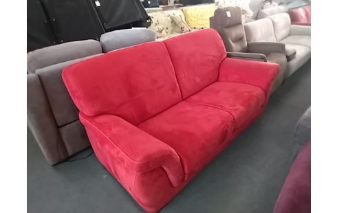 CANAPE MICROFIBRE ROUGE 2 PLACES