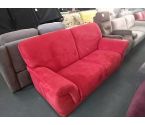CANAPE MICROFIBRE ROUGE 2 PLACES
