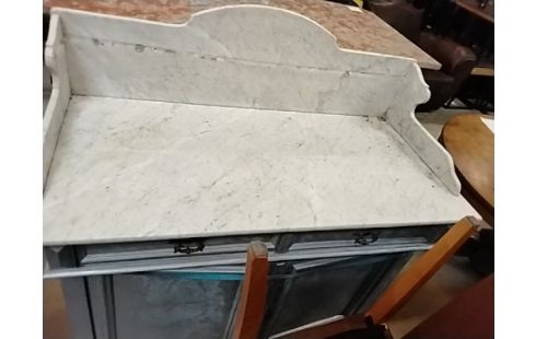 COMMODE COIFFEUSE MARBRE ACCIDENTÉ