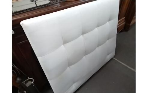 TETE DE LIT BLANCHE PVC