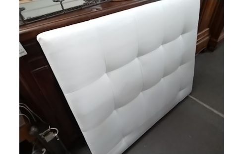 TETE DE LIT BLANCHE PVC