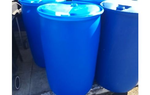 BIDON PLASTIQUE BLEU