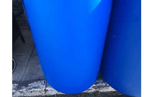 BIDON PLASTIQUE BLEU