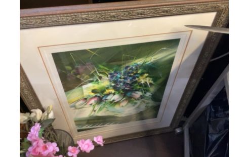 CADRE PIANO FLEURI