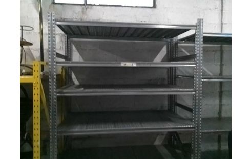 ETAGERE METALLIQUE L158 P81 H190