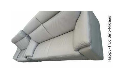 SALON GRIS CUIR ELECTRIQUE, , FAUTEUIL RELAX