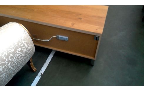 MEUBLE TELE BLANCHE LAQUE FRENE