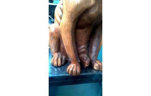 STATUE TEAKHOLZ